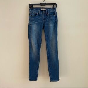 Madewell Size 24 Mid-Rise Skinny Ankle Zip